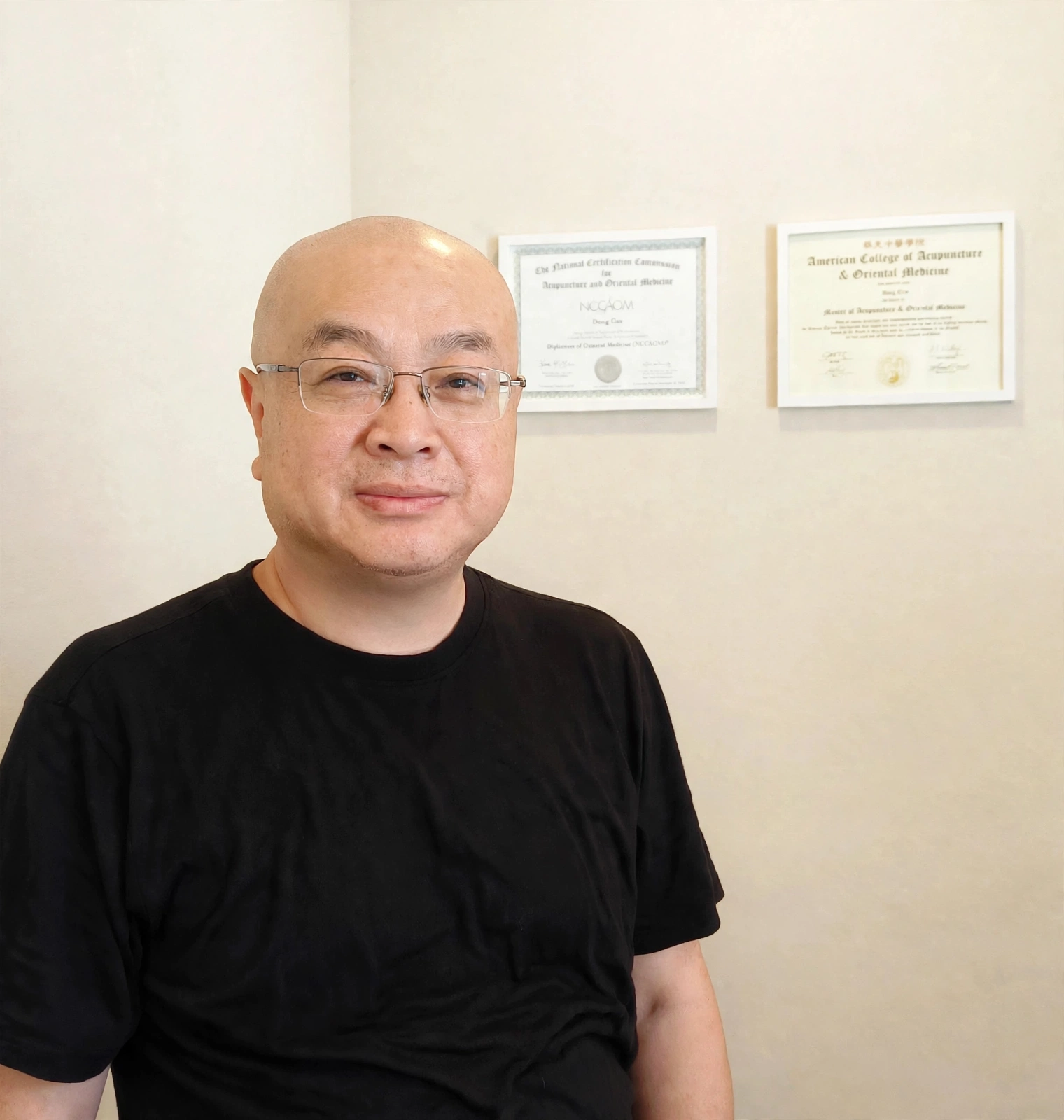 Dr. Dong Cao at Evergreen Natural Healing Acupuncture and Wellness Clinic